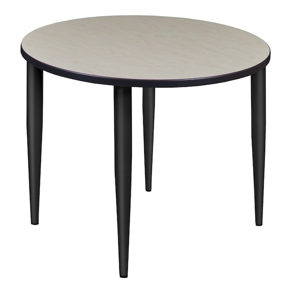Regency Kahlo Square & Round Tables, 42 W, 42 L, 29 H, Wood, Metal Top, Maple TPL42RNDPLBK - main